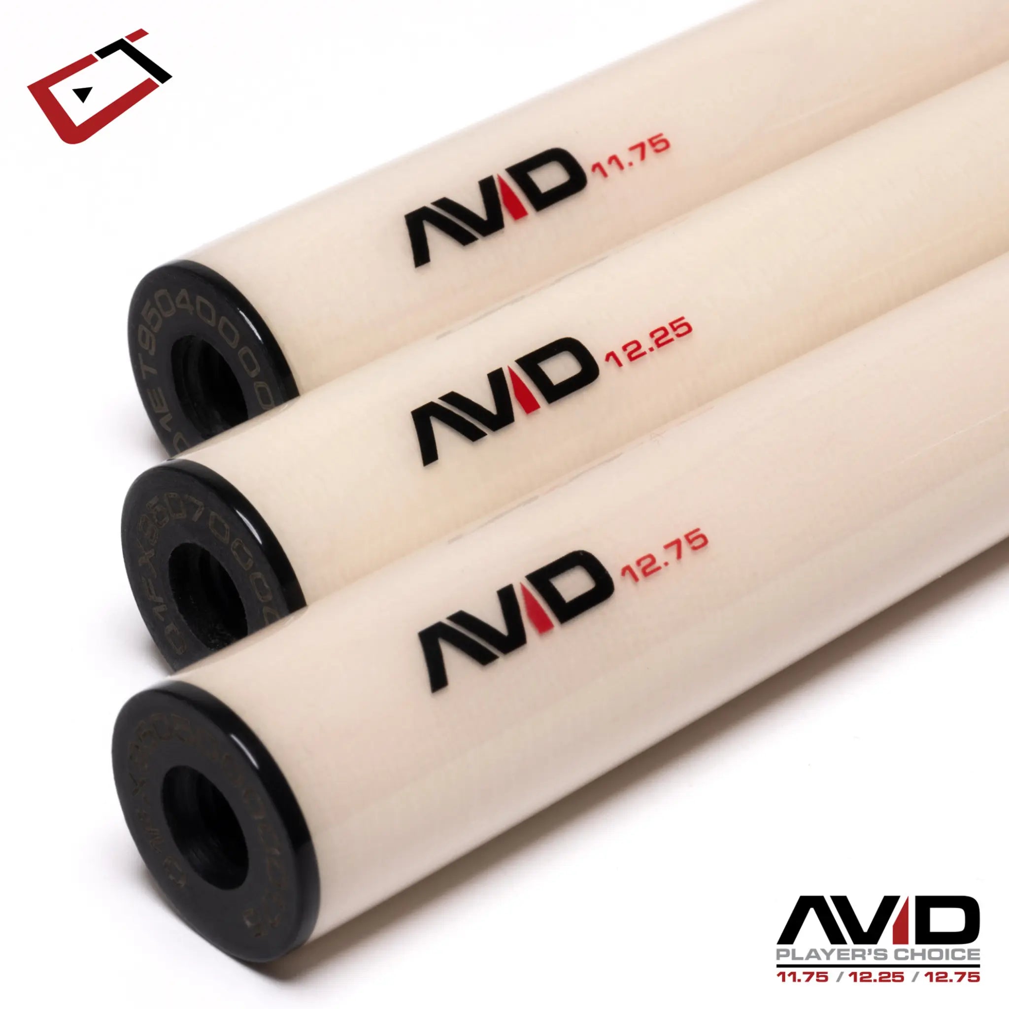 Taco de Pool Cuetec AVID Proof Black LTC Taco de Pool Cuetec AVID Proof Black LTC
